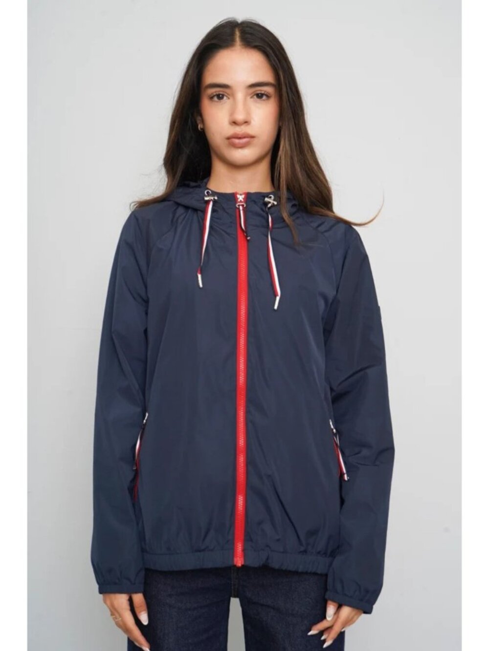 Tommy Hilfiger Navy Windbreaker Jacket